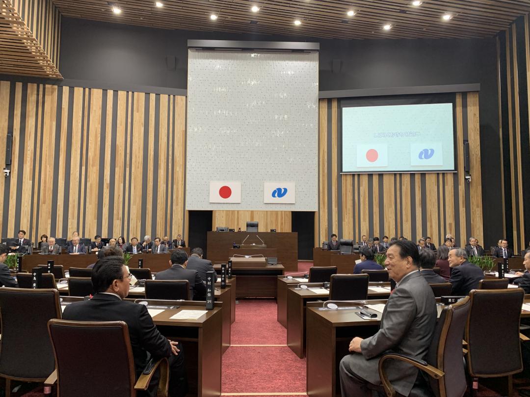 本日11月定例議会・閉会日